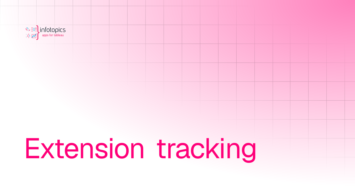 Extension tracking | DashboardUsage | Documentation