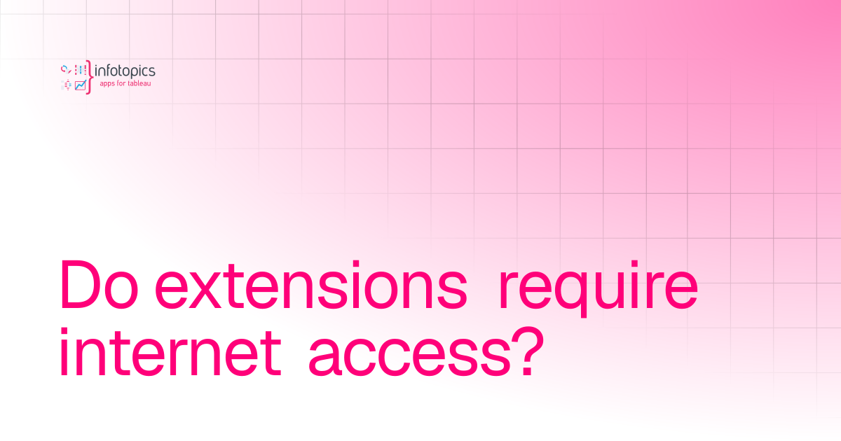 Do extensions require internet access? | General FAQs | Documentation