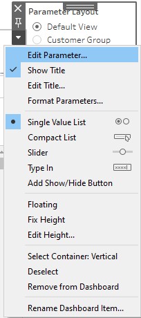 SuperTables Edit Parameter